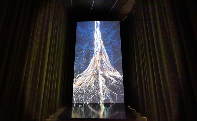 'Sanctuary of the Unseen Forest' by Marshmallow Laser Feast & Andres Roberts, Our Time on Earth, Barbican Centre 2022 | Credit: Tim Whitby / Getty Images 'Sanctuary of the Unseen Forest' by Marshmallow Laser Feast & Andres Roberts, Our Time on Earth, Barbican Centre 2022 | Credit: Tim Whitby / Getty Images