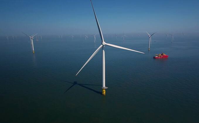 The Race Bank offshore wind farm / Credit: Ørsted The Race Bank offshore wind farm / Credit: Ørsted